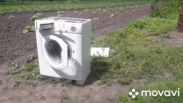????? ЧТО СДЕЛАЕТ КИРПИЧ С СТИРАЛЬНОЙ МАШИНОЙ? ?????