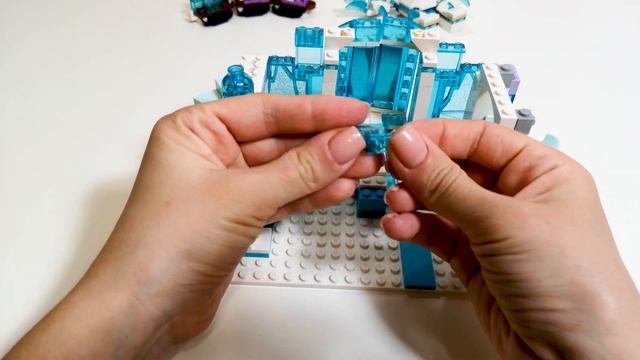 Лего Замок Эльзы сборка и обзор  ?