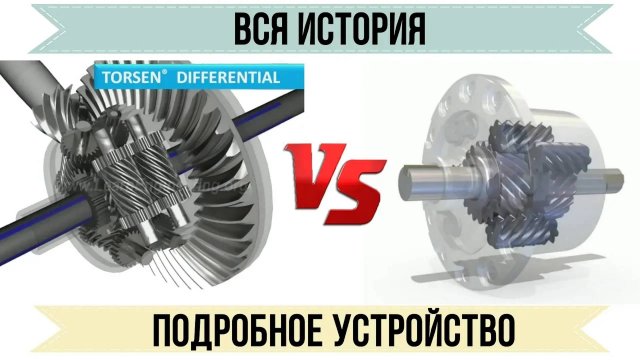 Вся правда про дифференциалы TORSEN !! А так же их ИСТОРИЯ!!