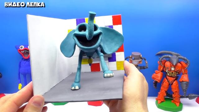 Монстр БУБА БУБАСЛОН против ХАГГИ ВАГГИ ✋ Poppy Playtime 3 ► Видео Лепка