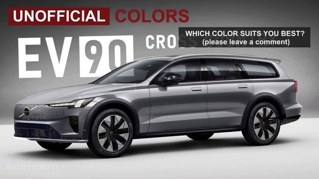 All-New 2025 Volvo V90 Cross Country - FIRST LOOK at Electric EV90 CC