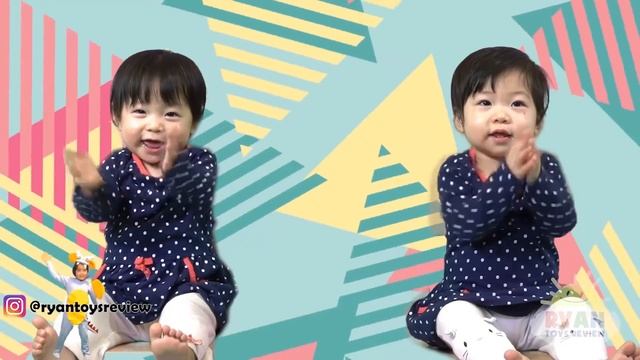 Body Parts Exercise Songs for Children with Ryan ToysReview!