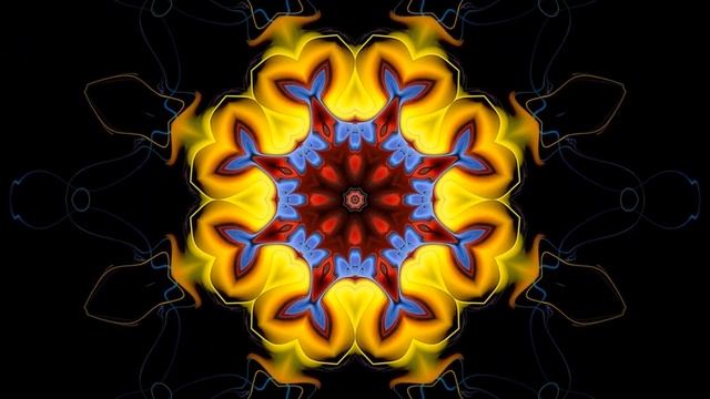 Калейдоскоп Kaleidoscope Visual Art, Kaleidoscope Calming Meditation ❊0004