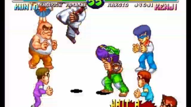Super Dodge Ball - Neo Geo /Walkthrough /Gameplay