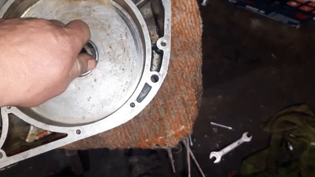 установка коленвала иж планета