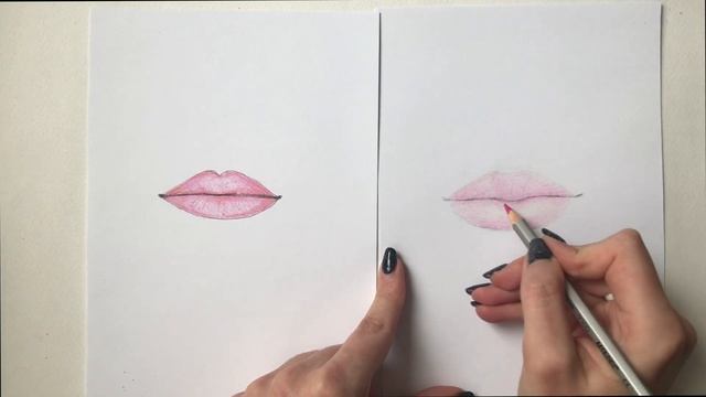 Как нарисовать губы | Самые распространенные ошибки новичков