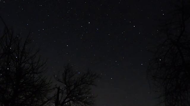 Таймлапс звездного неба