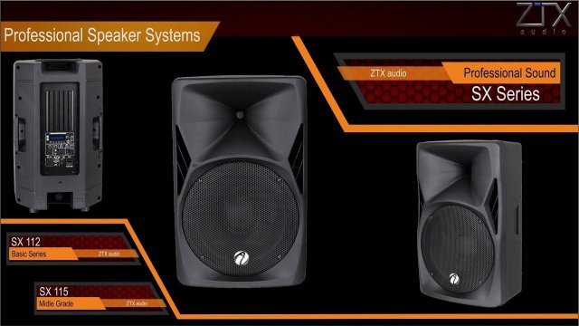 ZTX audio серии SX