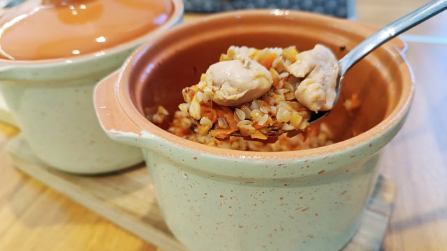 ГОРШОЧКИ С КУРИЦЕЙ, гречкой и морковью (ПП рецепт)