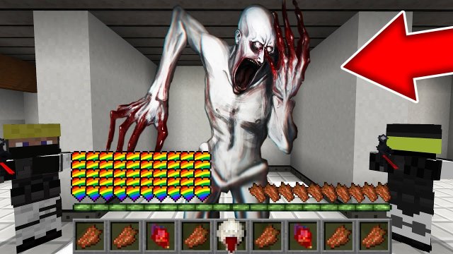 Как играть за СКРОМНИКА в майнкрафт ? Превращения SHY GUY SCP 096 MINECRAFT