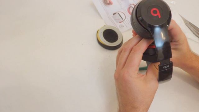 Замена амбушюр на наушниках Beats Solo