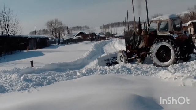 очистка снега на юмз