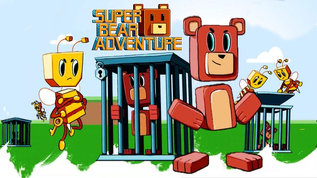 Как побить Йети в Super Bear Adventure ? Обнова Супер Беар Адвенчер Где Стикеры Мишки ? #SuperBear