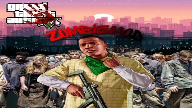 ГТА 5 MOD ЗОМБИ АПОКАЛИПСИ №1