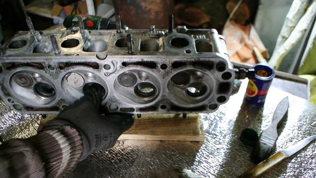 Замена сальников клапанов ланос 1.5. Притирка клапанов. Мойка гбц. Как снять старую прокладку гбц.