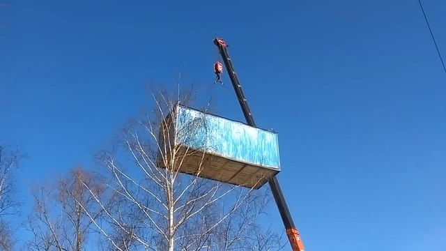 Работа автокрана