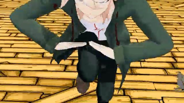 Anime bad boy sans x femboy twink nagito undertale romance mmd video 13+ danganronpa batim