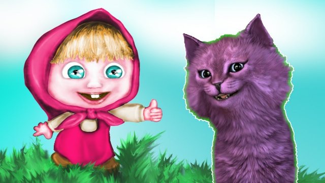 МАША И МЕДВЕДЬ ИЩЕМ БУКВЫ В ЛЕСУ И ТАНЦУЕМ С ГОВОРЯЩИМ КОТЕНКОМ АБИ ( ИГРА ДЛЯ ДЕТЕЙ ) ANDROID