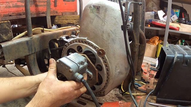 Установка магнето на муравя....Як виставити запалювання щоб ваш  муравей заводився без проблем.