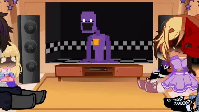 Past aftons react to The entire FNAF lore in a nutshell animation [complete](my AU)*requested