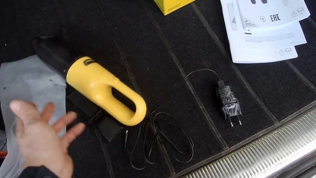 Пылесос KARCHER CVH 2, желтый