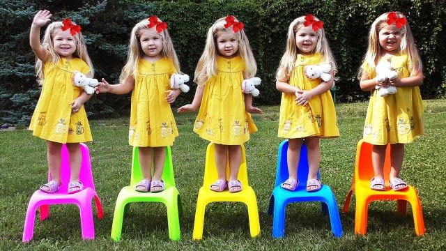 Five little Babies Jumping on the bed song, five bad baby nursery rhyme for children, baby songs