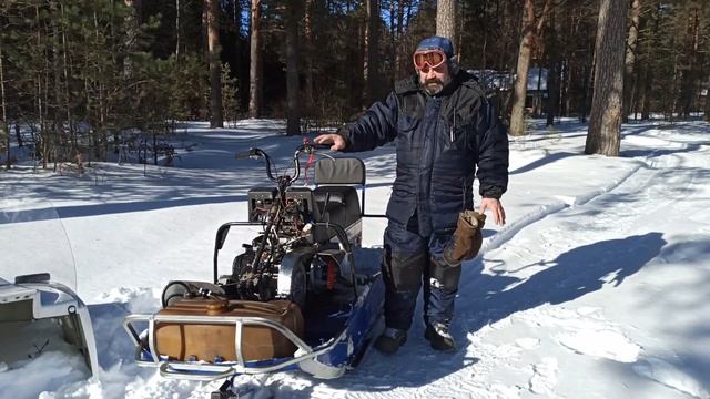 ▶Полная переделка снегохода Буран | Испытания