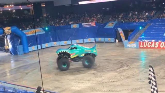 Unboxing monster truck, police Cars, monster jam, Monster truck megalodon, Monster truck zombie