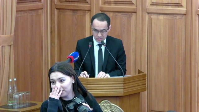 5 сессия Народного Хурала (Парламента) Республики Калмыкия 7 созыва 6 марта 2024 года часть1