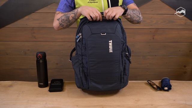Рюкзак Thule Construct 28L Carbon Blue. Обзор за 60 секунд