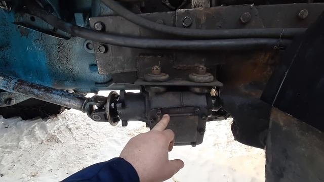 Установка моста газ 66 на мтз (часть 1)