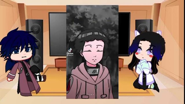 ~Реакция Шинобу и Гию на их ребёнка~(Есть шипы)