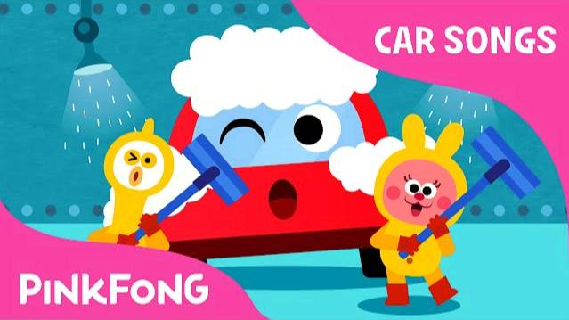 At the Car Wash | Car Songs | PINKFONG Songs for Children