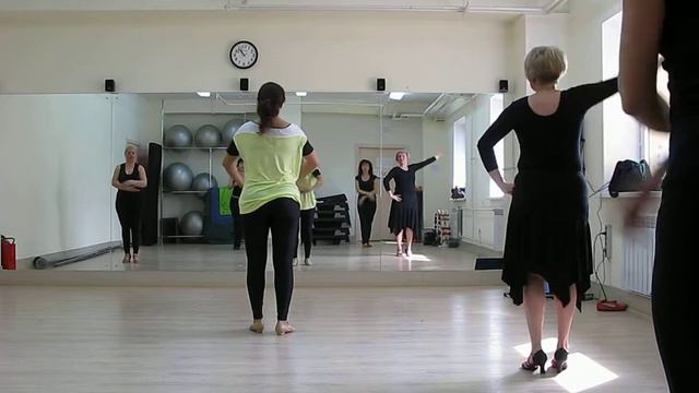 Латина-соло бачата урок