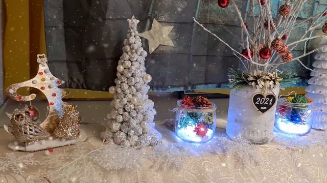 Новогодняя фотозона в школе (своими  руками)???