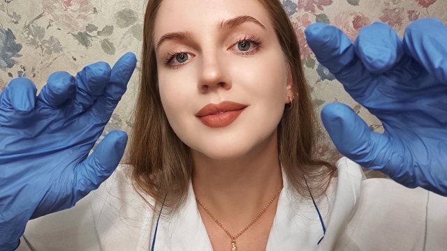 АСМР Проверка Слуха. Массаж Ушей в Перчатках