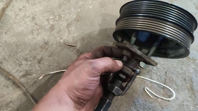 Снятие шкива коленвала форд фокус