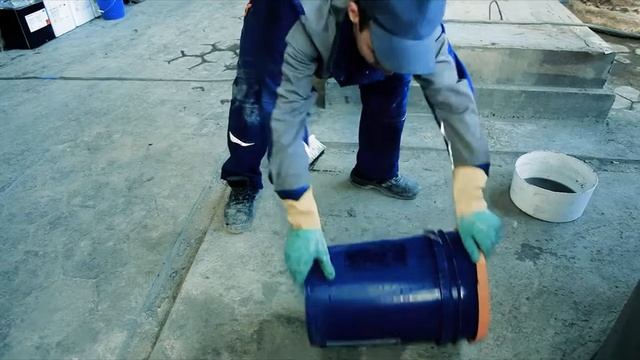 Гидроизоляция колодца из бетонных колец Пенетроном и Пенекритом