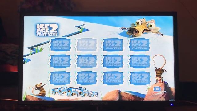 Ice Age 2: The Meltdown Video Game Memory Card Challenge Interactive DVD Game