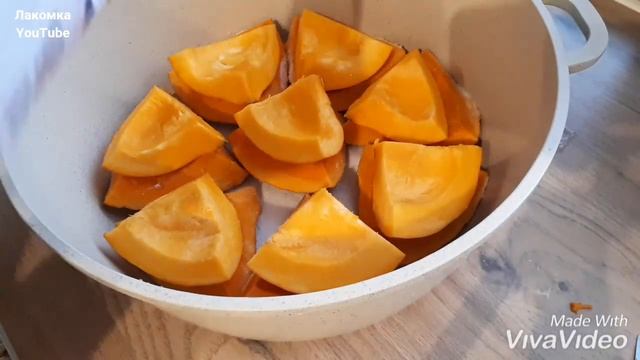 Как сварить тыкву без воды?