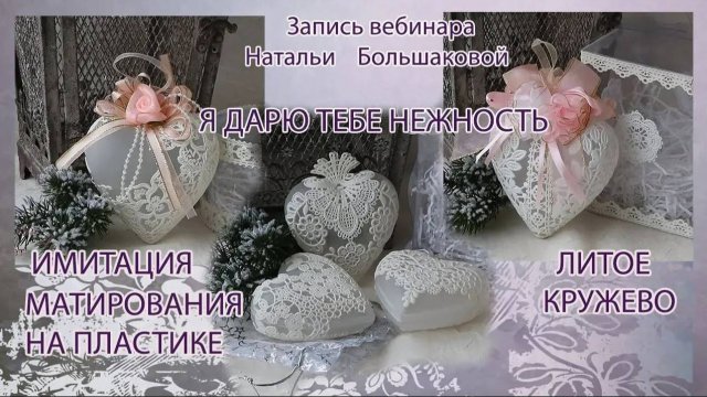 Декупаж Новогодние игрушки бесплатный мастер класс "Я дарю тебе нежность" Наталья Большакова
