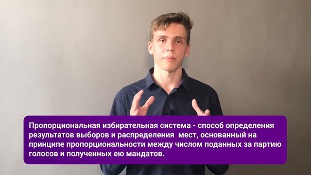 Виды избирательных систем