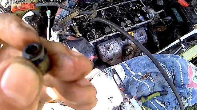 Замена Маслосъемных Колпачков ниссан альмера n15 1.4 хэтчбек