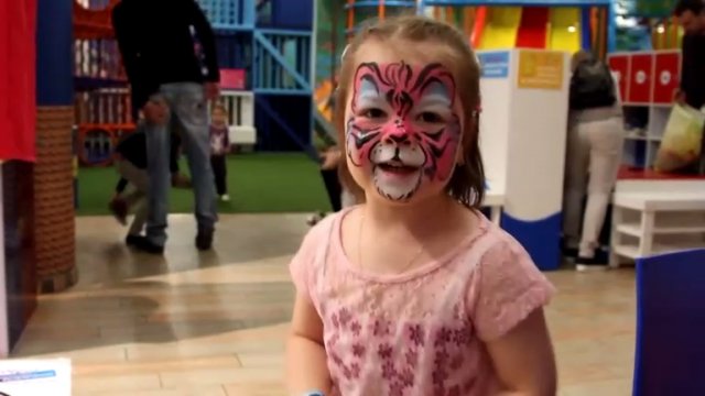 Играем на площадке, Аквагрим, My little Pony и Трансформеры ☆ Family Fun for Kids Indoor Play Area