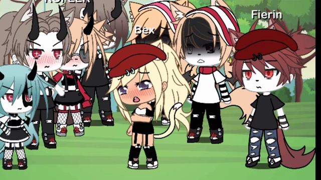 Песенный батл бывших Gacha life