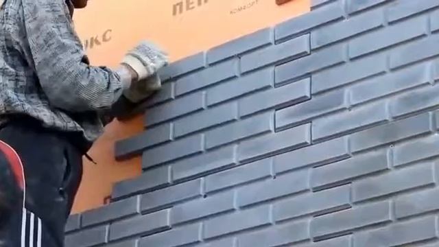 Установка фибробетонных панелей. Все для кровли и фасада г.Чебоксары.