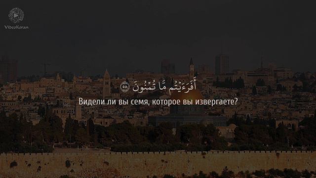 Красивое чтение Корана - Сура 56 «Аль-Вакиа»