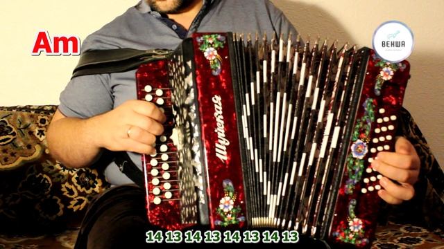ЛИСТЬЯ ЖЁЛТЫЕ • РАЗБОР НА ГАРМОНИ • НИКОЛАЙ ГОЛОВИНОВ