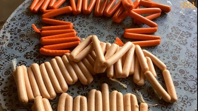 Куриные Сосиски из Куриной Грудки Сосиски Молочные Рецепт Домашняя Колбаса