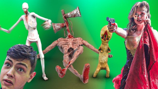 СКРОМНИК, СИРЕНОГОЛОВЫЙ и СКУЛЬПТУРА SCP ПРОТИВ 8"А"!! (Крутые детки) Cool Kids SCP серии